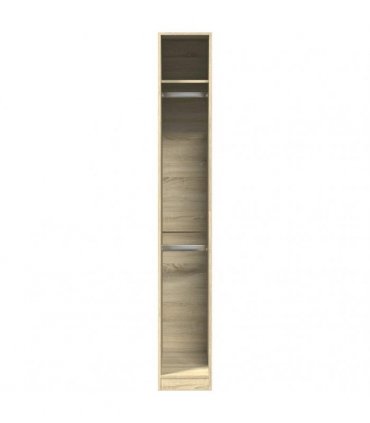 vidaXL Wardrobe Sonoma Oak 30x50x200 cm Engineered Wood