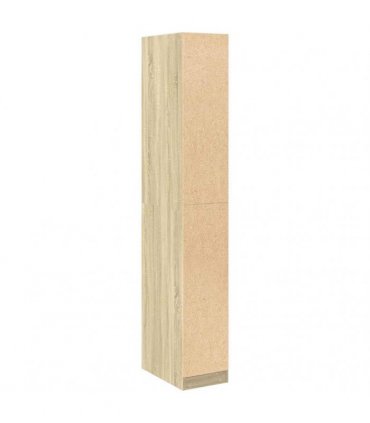 vidaXL Wardrobe Sonoma Oak 30x50x200 cm Engineered Wood
