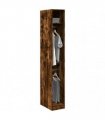 vidaXL Wardrobe Smoked Oak 30x50x200 cm Engineered Wood