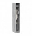vidaXL Wardrobe Grey Sonoma 30x50x200 cm Engineered Wood