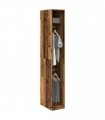 vidaXL Wardrobe Old Wood 30x50x200 cm Engineered Wood
