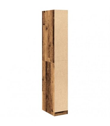 vidaXL Wardrobe Old Wood 30x50x200 cm Engineered Wood