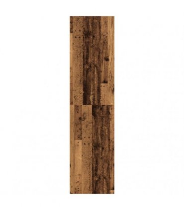 vidaXL Wardrobe Old Wood 30x50x200 cm Engineered Wood