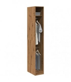 vidaXL Wardrobe Artisian Oak 30x50x200 cm Engineered Wood