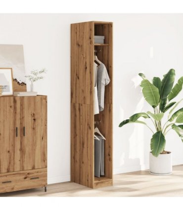 vidaXL Wardrobe Artisian Oak 30x50x200 cm Engineered Wood