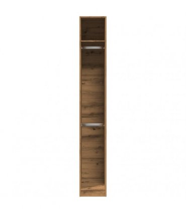 vidaXL Wardrobe Artisian Oak 30x50x200 cm Engineered Wood