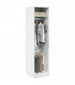 vidaXL Wardrobe White 50x50x200 cm Engineered Wood