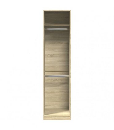 vidaXL Wardrobe Sonoma Oak 50x50x200 cm Engineered Wood