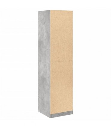 vidaXL Wardrobe Concrete Grey 50x50x200 cm Engineered Wood