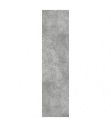 vidaXL Wardrobe Concrete Grey 50x50x200 cm Engineered Wood