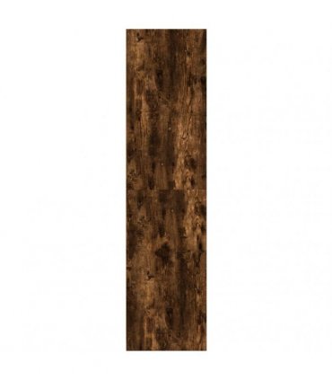 vidaXL Wardrobe Smoked Oak 50x50x200 cm Engineered Wood