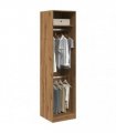 vidaXL Wardrobe Artisian Oak 50x50x200 cm Engineered Wood