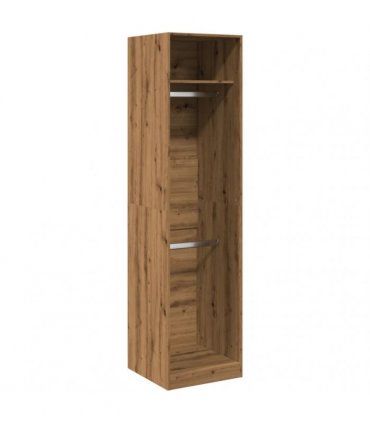vidaXL Wardrobe Artisian Oak 50x50x200 cm Engineered Wood