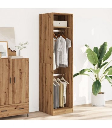 vidaXL Wardrobe Artisian Oak 50x50x200 cm Engineered Wood
