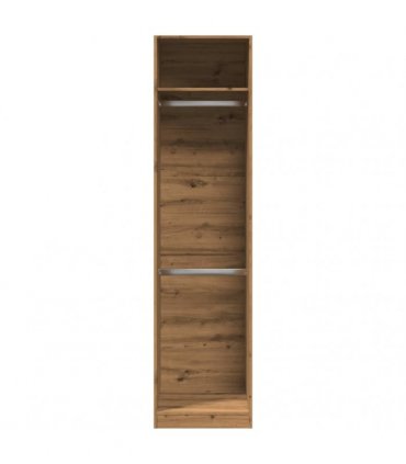 vidaXL Wardrobe Artisian Oak 50x50x200 cm Engineered Wood
