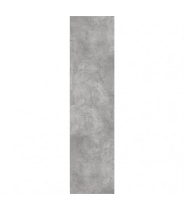 vidaXL Wardrobe Concrete Grey 80x50x200 cm Engineered Wood