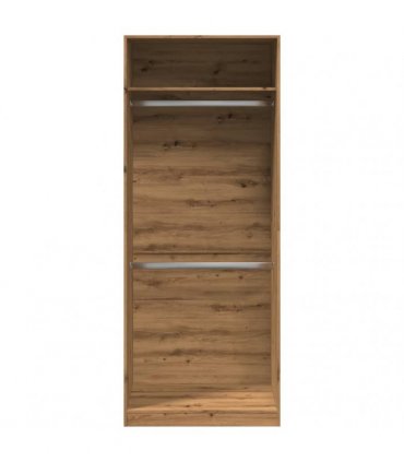 vidaXL Wardrobe Artisian Oak 80x50x200 cm Engineered Wood