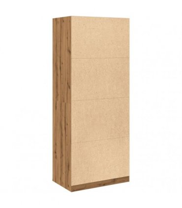 vidaXL Wardrobe Artisian Oak 80x50x200 cm Engineered Wood