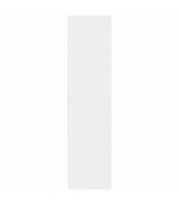 vidaXL Wardrobe White 100x50x200 cm Engineered Wood