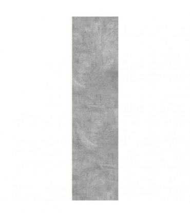 vidaXL Wardrobe Concrete Grey 100x50x200 cm Engineered Wood
