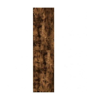 vidaXL Wardrobe Smoked Oak 100x50x200 cm Engineered Wood