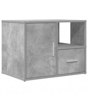 vidaXL Corner Cabinet Concrete Grey 160x40x45 cm Engineered Wood