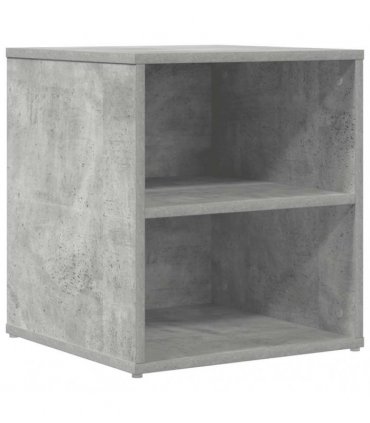 vidaXL Corner Cabinet Concrete Grey 160x40x45 cm Engineered Wood