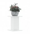 vidaXL Plant Stands 2 pcs White 30x30x40 cm Engineered Wood