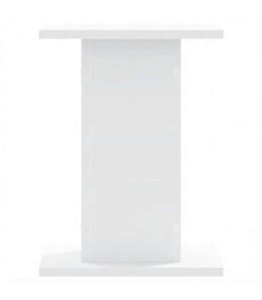 vidaXL Plant Stands 2 pcs White 30x30x40 cm Engineered Wood