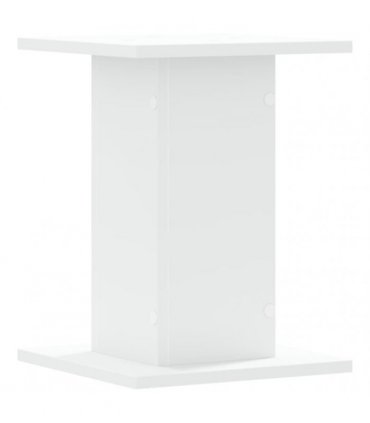 vidaXL Plant Stands 2 pcs White 30x30x40 cm Engineered Wood