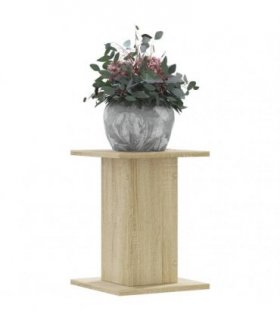 vidaXL Plant Stands 2 pcs Sonoma Oak 30x30x40 cm Engineered Wood