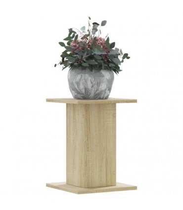 vidaXL Plant Stands 2 pcs Sonoma Oak 30x30x40 cm Engineered Wood