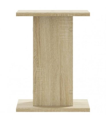 vidaXL Plant Stands 2 pcs Sonoma Oak 30x30x40 cm Engineered Wood