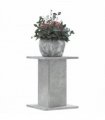 vidaXL Plant Stands 2 pcs Concrete Grey 30x30x40 cm Engineered Wood