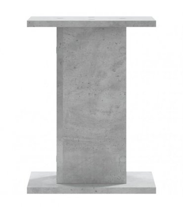 vidaXL Plant Stands 2 pcs Concrete Grey 30x30x40 cm Engineered Wood