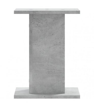 vidaXL Plant Stands 2 pcs Concrete Grey 30x30x40 cm Engineered Wood