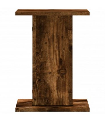 vidaXL Plant Stands 2 pcs Smoked Oak 30x30x40 cm Engineered Wood