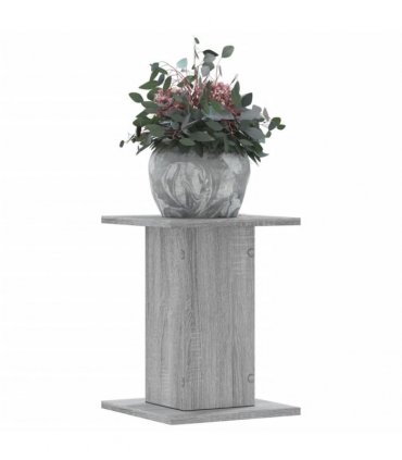 vidaXL Plant Stands 2 pcs Grey Sonoma 30x30x40 cm Engineered Wood