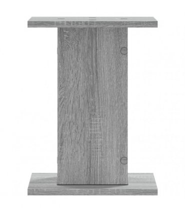vidaXL Plant Stands 2 pcs Grey Sonoma 30x30x40 cm Engineered Wood