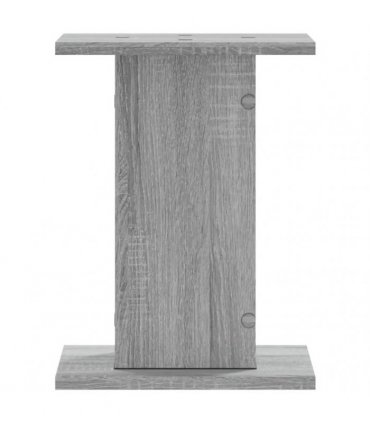 vidaXL Plant Stands 2 pcs Grey Sonoma 30x30x40 cm Engineered Wood
