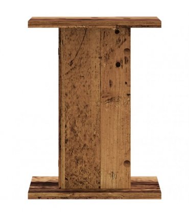 vidaXL Plant Stands 2 pcs Old Wood 30x30x40 cm Engineered Wood