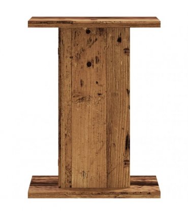 vidaXL Plant Stands 2 pcs Old Wood 30x30x40 cm Engineered Wood