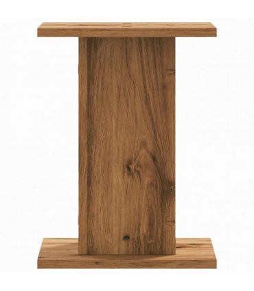 vidaXL Plant Stands 2 pcs Artisian Oak 30x30x40 cm Engineered Wood