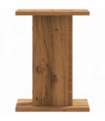 vidaXL Plant Stands 2 pcs Artisian Oak 30x30x40 cm Engineered Wood