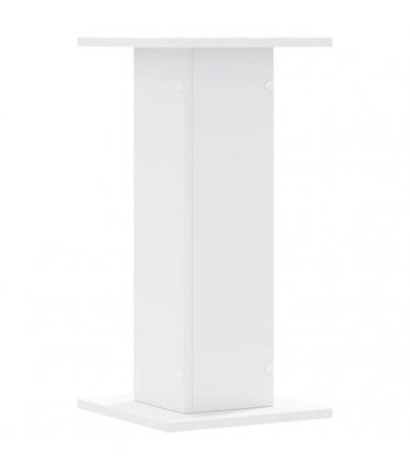 vidaXL Plant Stands 2 pcs White 30x30x60 cm Engineered Wood