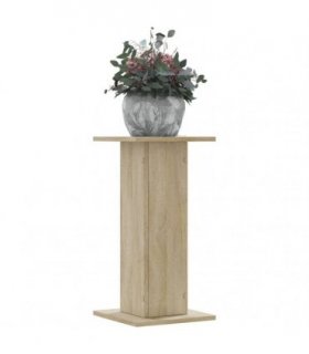 vidaXL Plant Stands 2 pcs Sonoma Oak 30x30x60 cm Engineered Wood