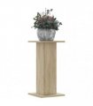 vidaXL Plant Stands 2 pcs Sonoma Oak 30x30x60 cm Engineered Wood