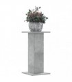 vidaXL Plant Stands 2 pcs Concrete Grey 30x30x60 cm Engineered Wood