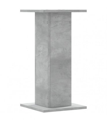 vidaXL Plant Stands 2 pcs Concrete Grey 30x30x60 cm Engineered Wood