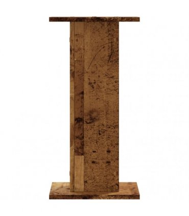 vidaXL Plant Stands 2 pcs Old Wood 30x30x60 cm Engineered Wood